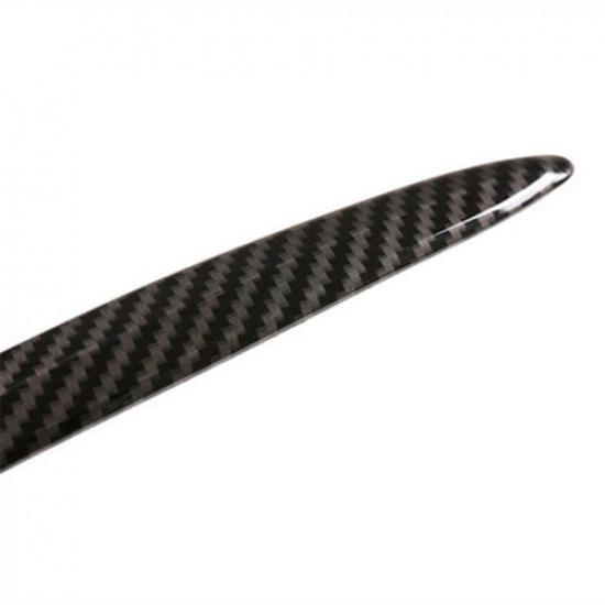 4pcs ABS Carbon Fiber Exterior Door Handle Sticker For BMW 5 Series G30 2018-21