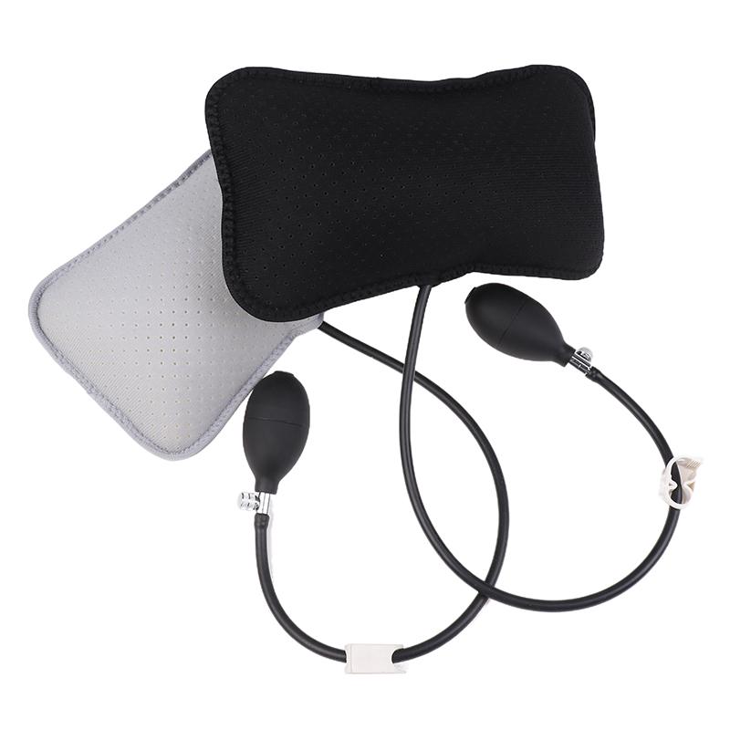 Pillows Orthopedic Design For Back Pain Relief Portable Neck Shoulder Posture Correct Massage Inflatable Lumbar Support Cushion