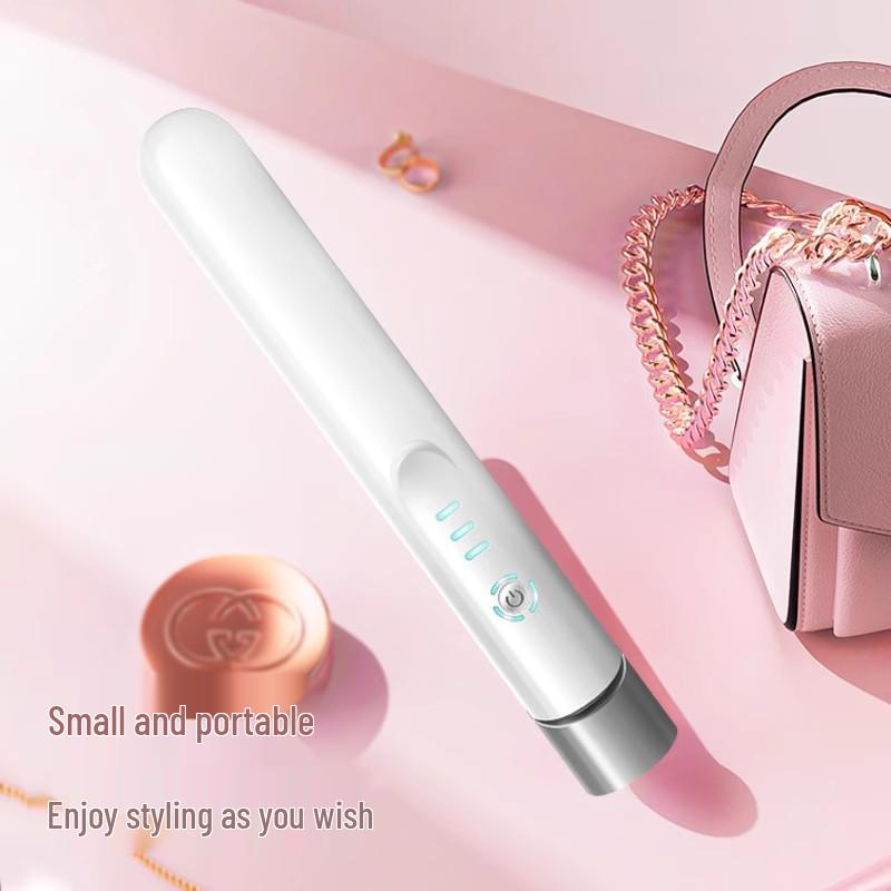 Wireless Charging Mini Hair Straightener & Curler