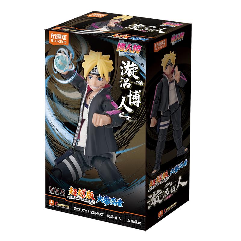 Genuine Naruto Uzumaki Sasuke Minato Boruto Assembled Model Genuine Movable Action Figure Collection Toy Gift