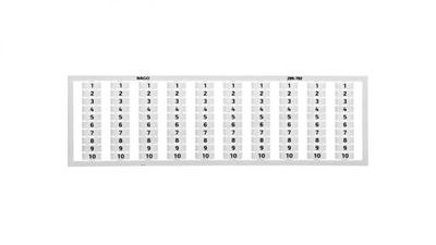 Frame With Markers 10X 1-10 209-702 /5pcs./