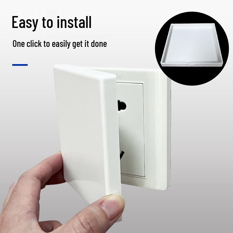 Ultra-thin Child Protection Socket Cover - Splash Proof and Protective Plate