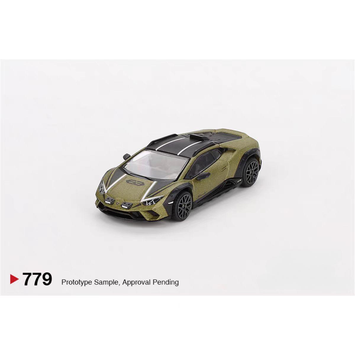 In stock MINIGT 1:64 #779 Huracan Sterrato Maverick Alloy Car Model