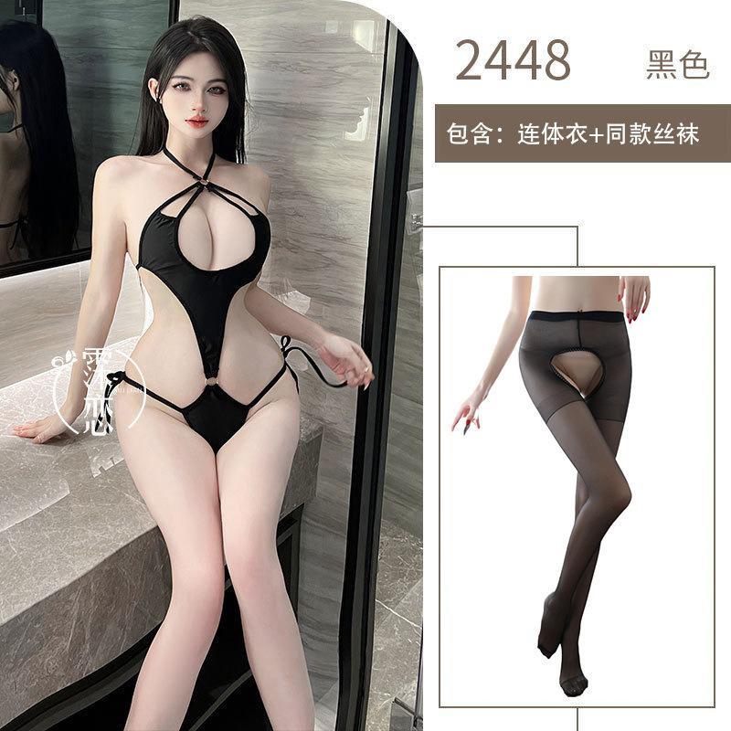 Sex lingerie sexy three-point swimsuit nightclub cosplay sex uniform free from the temptation of pure desire