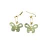 Hetian Jade Bow Earrings - Hanfu Accessories for Radiant Skin and Elevated Style