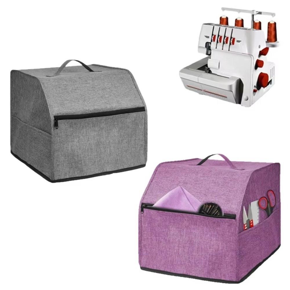 Durable Serger Cover With Storage Pockets Storage Bag Practical Overlock Machine Cover for Home