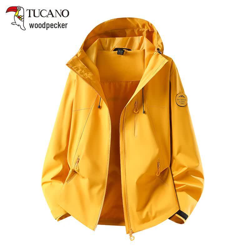 TUCANO Unisex Single-Layer Hooded Outdoor Jacket