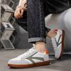 Fashion Niche Design Men's Low Top Casual Sports Shoes 2025 Autumn Breathable Fashion Trend Versatile Comfortable Non Slip Flat Sneakers