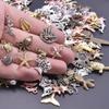 Metal Scallop Marine Organism Charms Mixed 20g / 100g DIY Jewelry Accessories  for Gifts