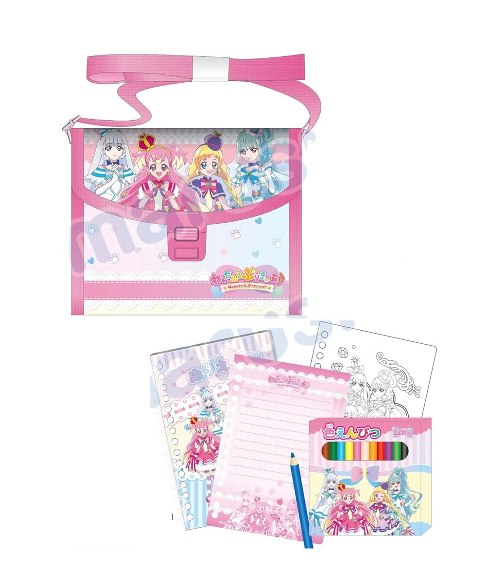 

Marusho Wonderful Pretty Cure Раскраска Наплечная сумка