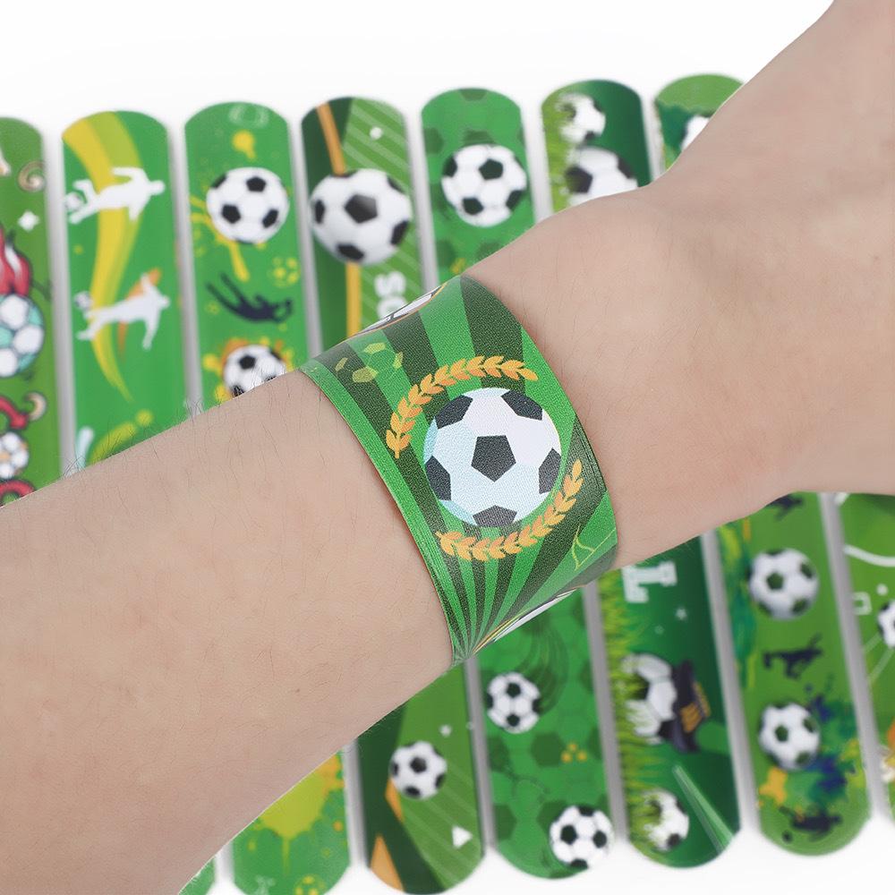 World Cup Fan Support Bracelet Snap Ring Wristband Cheering Support Merchandise Football Event Support Hot Item
