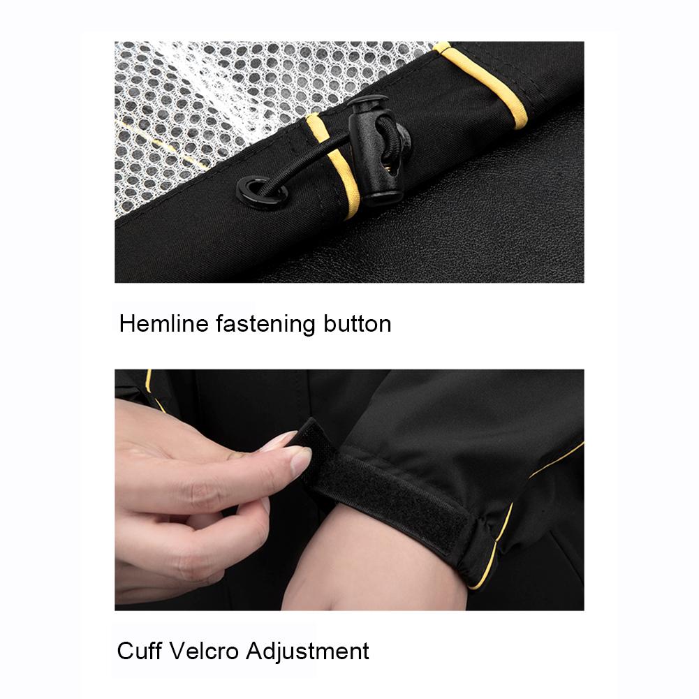 SULAITE мотоциклетный дождевик, костюм, водонепроницаемый плащ + дождевик, светоотражающая полоска, дождевик, куртка для женщин и мужчин, уличное снаряжение