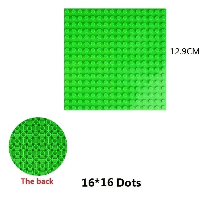 32x32 32x16 Dots Classic Building Blocks Base Plate MOC DIY Plastic Colorful Classic Brick Compatible for City Figures Kids Toy