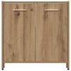 4 Piece Bathroom Furniture Set  Artisan Oak  Engineered Wood