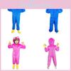 Kids Poppy Playtime Huggy Wuggy Bodysuit Nightclothes Perfect For Cosplay And Parties Available In 4 Sizes!