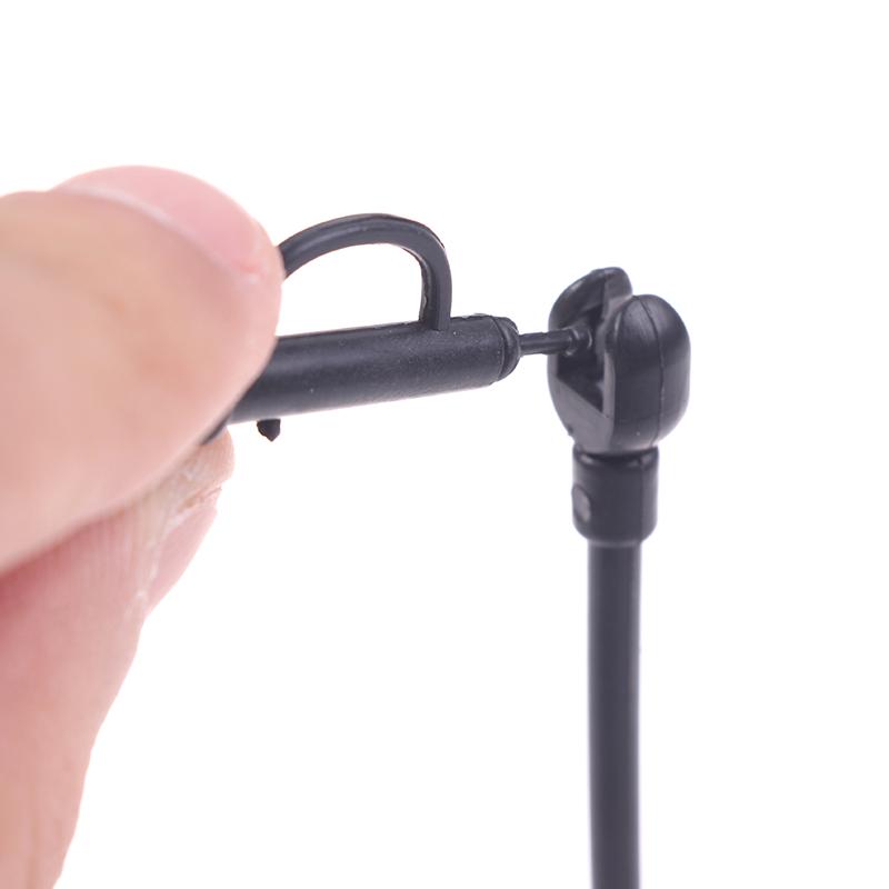 Cute Mini Plastic Microphone Model Dollhouse Miniature Furniture Accessories