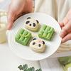 92MF Mid-Autumn Festival Mooncake Maker Panda/Bamboo Moon Cake Mold Cookie Stamps