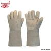 Cowhide Heat & Puncture Resistant Welding Gloves - Fireproof, Wear-Resistant, Ideal for Construction & Camping.