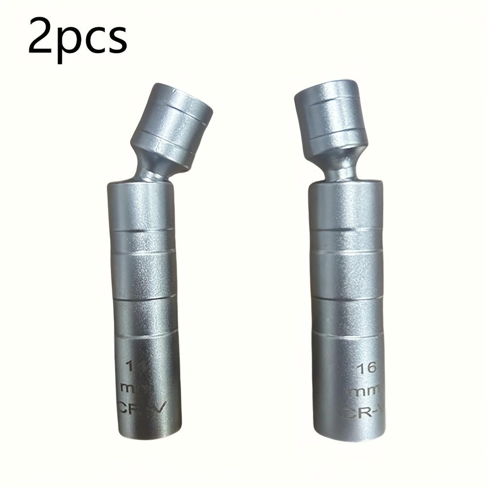 14 mm a 16 mm tenkostenné magnetické račňové objímky - Vhodné pre 3/8" pohon, 12-dielna súprava nástrojov na odstraňovanie zapaľovacích sviečok