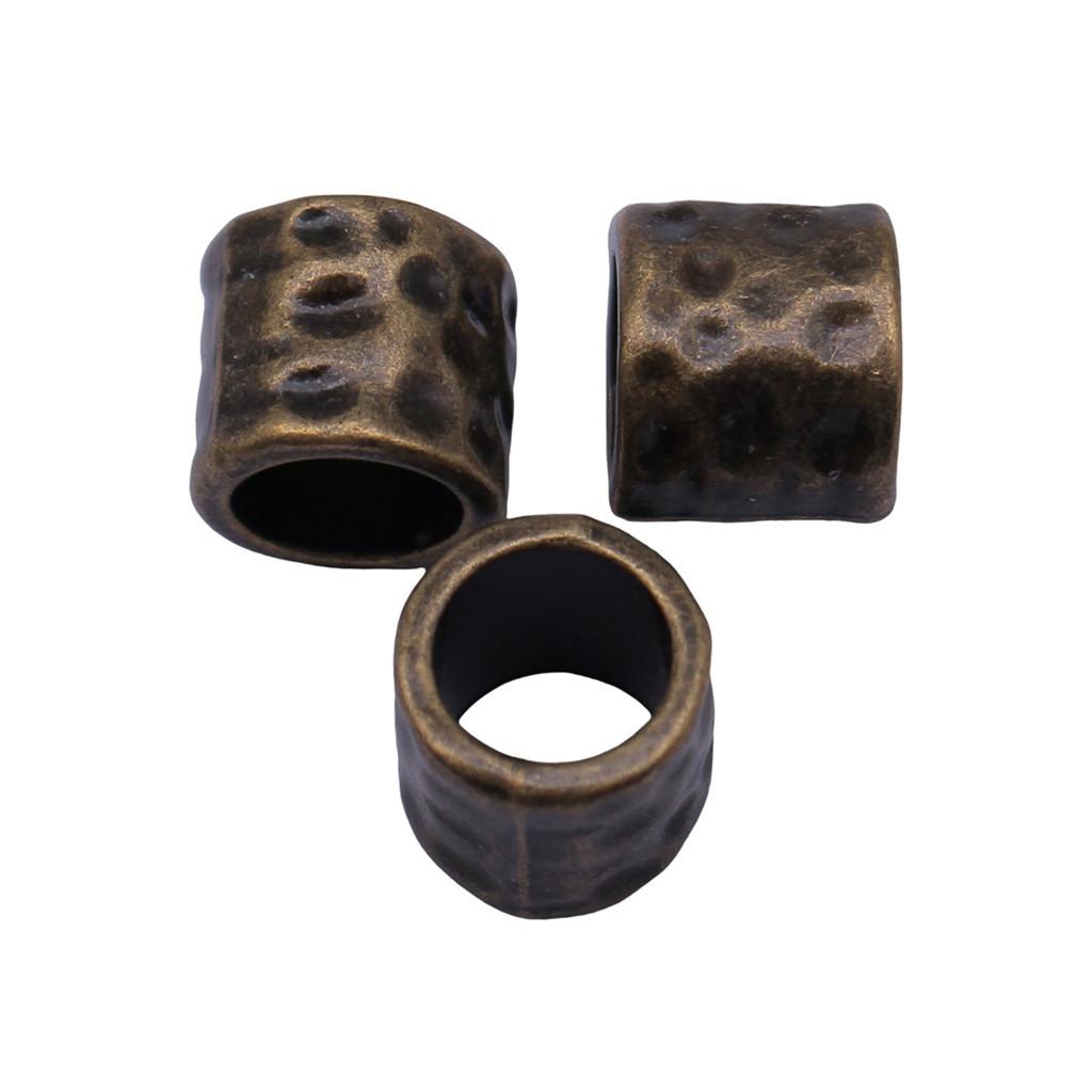 Tribal Pattern Tube Beads Charms Braided Spacer Beading For Jewelry Materials