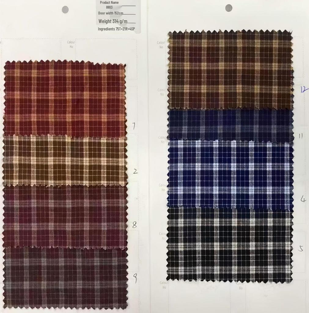 Collezione Tessuti Moda a Quadri Primavera/Estate per Donna e Bambino
