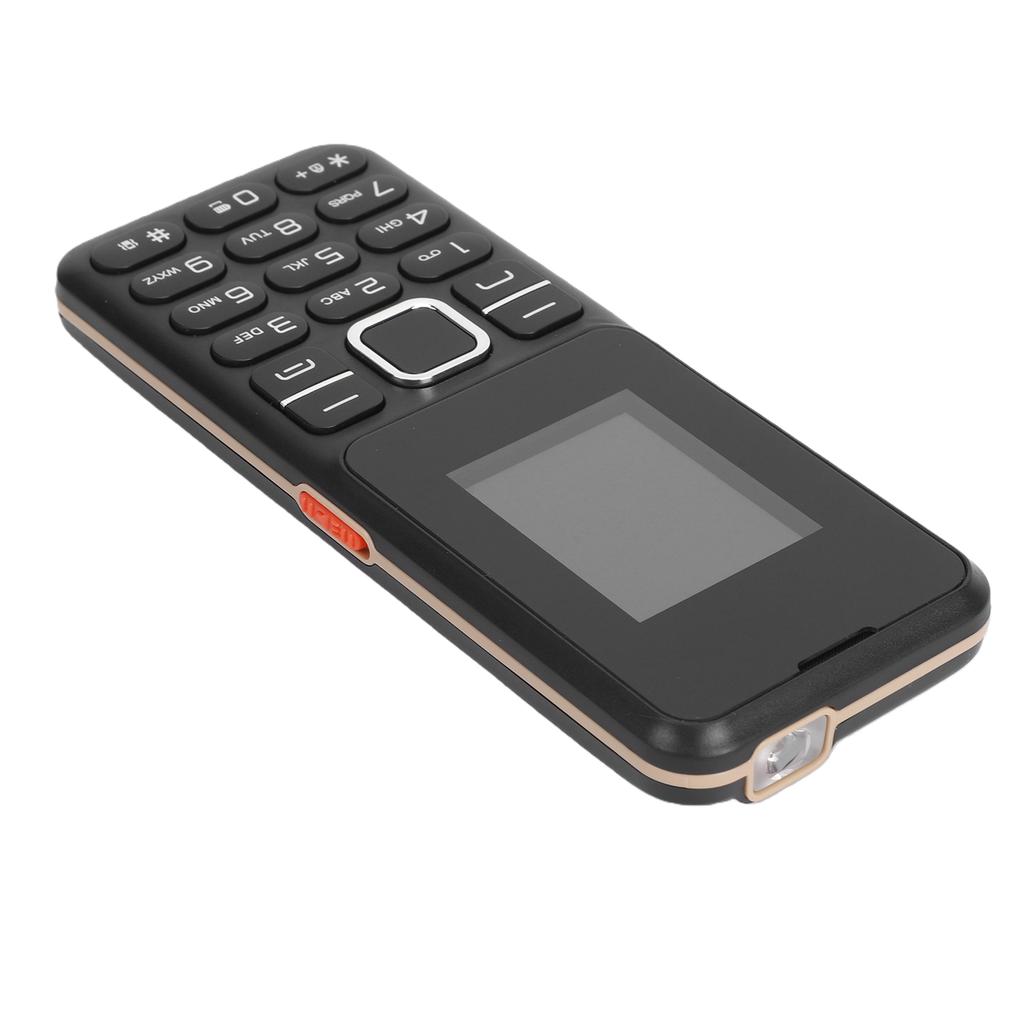 Seniors Cell Phone 2G Elderly 1.8in Ultra Thin Large Battery with Flashlight Bluetooth Camera Recorder