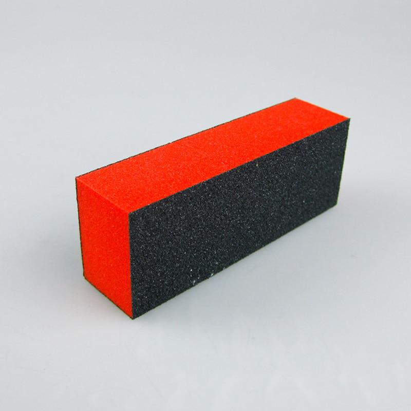 5Pcs Nail Art Shiner Buffer Block Orange Buffing Sanding File Tools Manicure Use for Buffering and Sanding