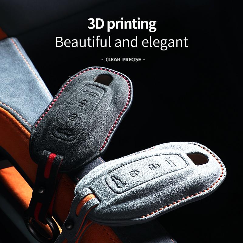 Interior Mouldings For Porsche Panamera Spyder Carrera 911 970 981 991 Macan Cayman Cayenne Car Key Case Protector Accessories K
