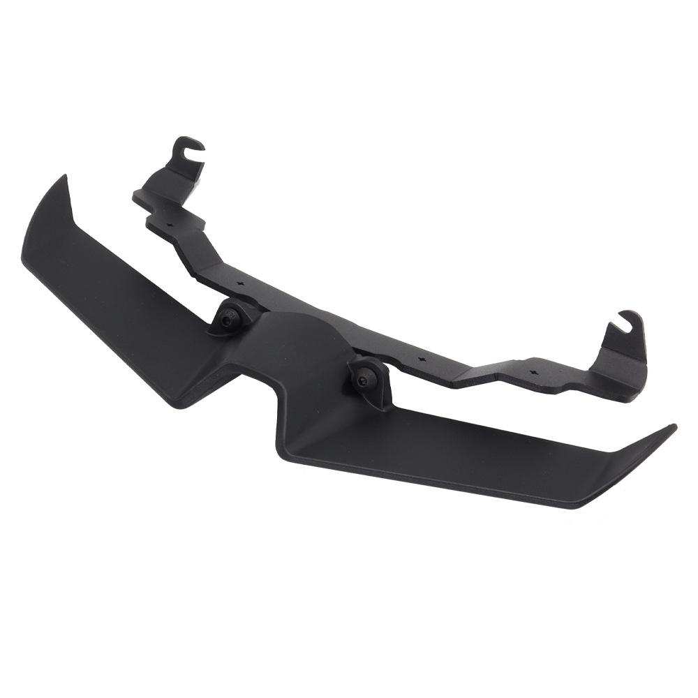 1Set Motorcycle Front Spoiler ABS Black Fit For YAMAHA MT-10 MT-10 SP 2022-