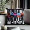 Viral FFall Out Boyable Cushion Cover Antidustmite Pillowcase Invisible Zipper Silky Short Plush Sofa Cushion Cover