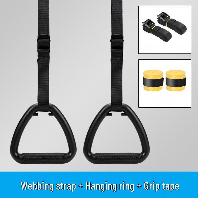 WEZHO Kids Home Fitness Triangular Gymnastic Rings
