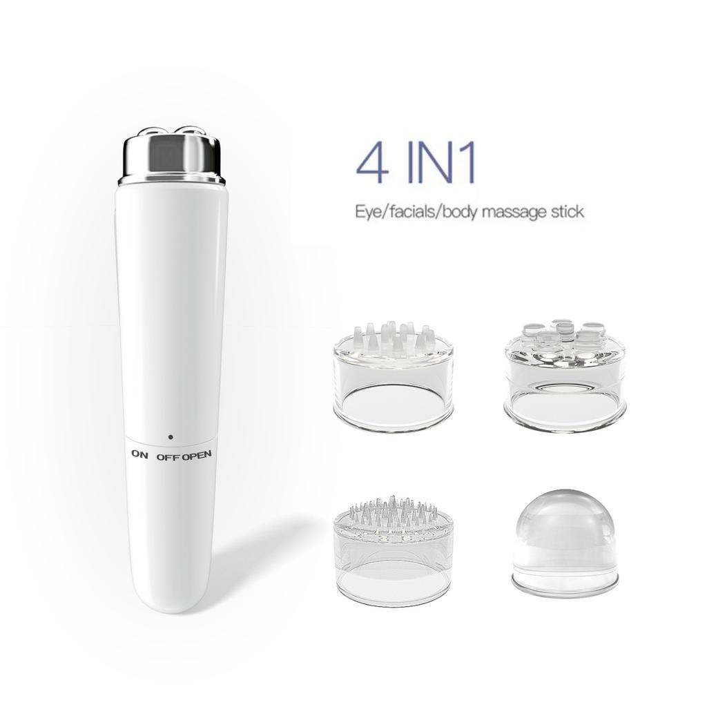 New Mini Eye Massager Electric Vibration Beauty Instrument Magnetic Portable V Face Massage Stick