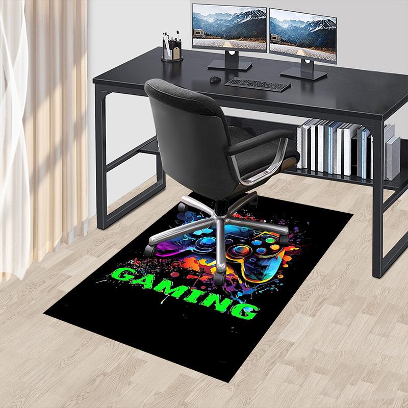 1PC Gaming Controller Extra Large Non Slip Floor Carpet, Office, Family, Bedroom, Studio Large Area Rug Indoor Rugs