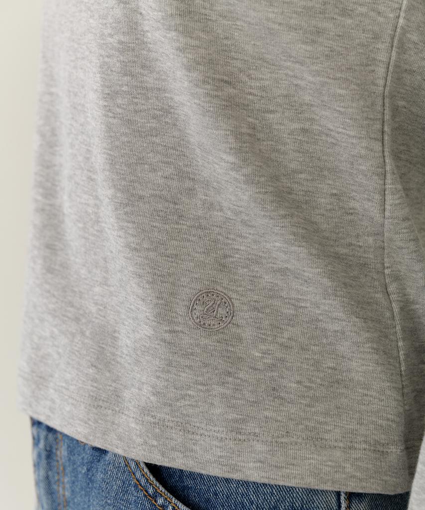 YUPPE Basic Slim T-Shirt_Gray