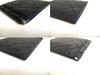 Authentic BOTTEGA VENETA Intrecciato Black Blue Leather Bifold Bill Wallet #a469  Refurbished