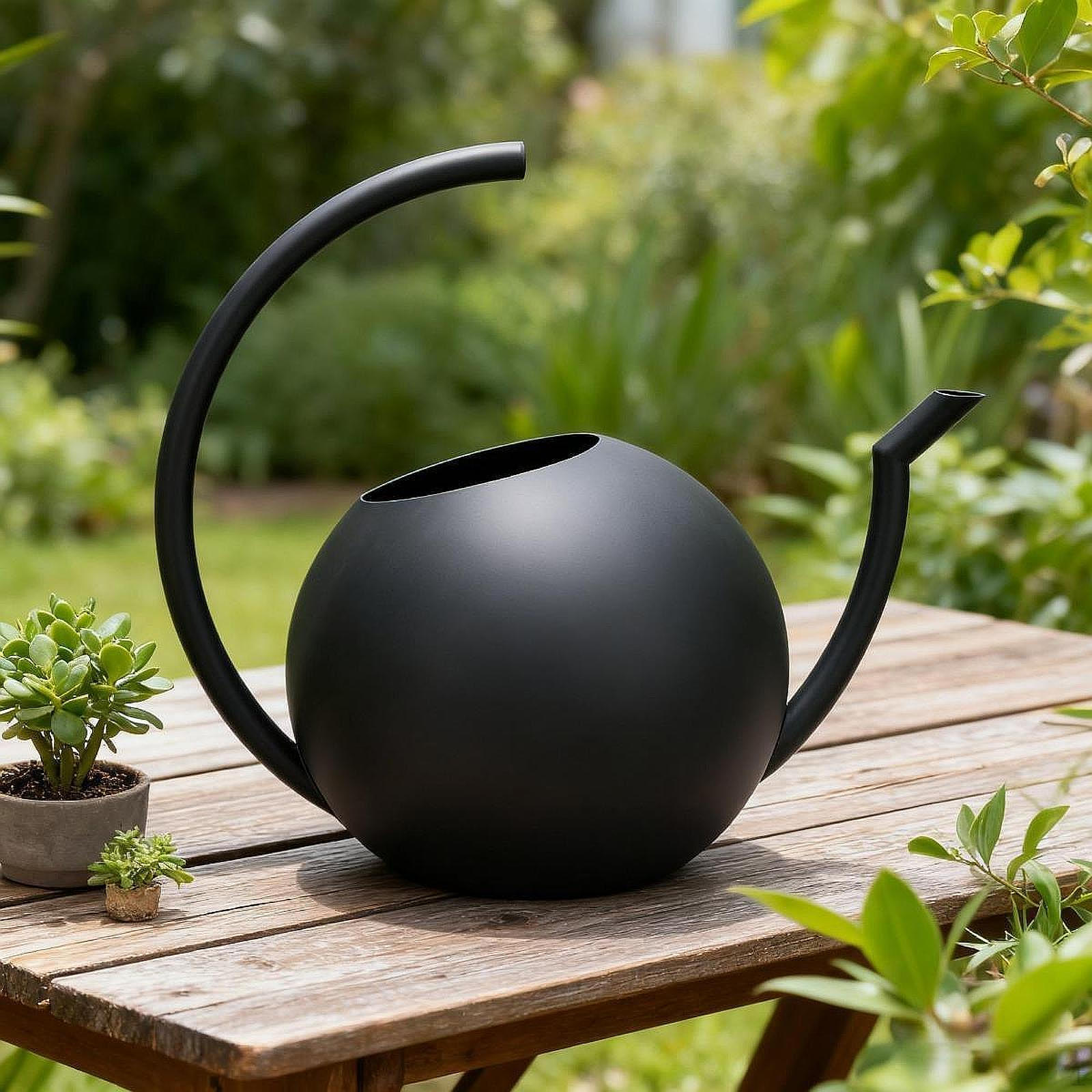 

Лейка для бонсай, бутылка для горшечных растений, кувшин из нержавеющей стали 1 л с длинным носиком для сада