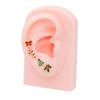 Titanium European & American Fashion Christmas Tree Bow Piercing Earrings - Ear Cartilage Studs Jewelry