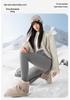 Women's Lambswool Cotton Pants - Autumn/Winter Thick Base Layer Plus Velvet, 2025 New Style Warm Tight Leggings.