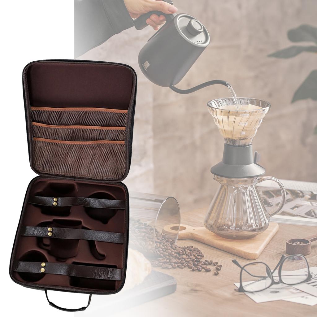 Portable Coffee Machine Storage Bag EVA Tea Set and Coffee Pack Storage Bag for Convenient Kitchen Organization