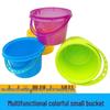 Multifunctional Large Art Paintbrush Washing Bucket - Thickened, Portable, Colorful for Students & Children