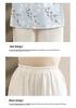 2026 Summer Women's Floral Short-Sleeve Top & Wide-Leg Pants Set for Middle-Aged and Elderly