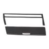 Car Central Strip Car Central Decor For Left Driving For BMW Old 3 Series E46 1998-2005 2Pcs Non-destructive Black