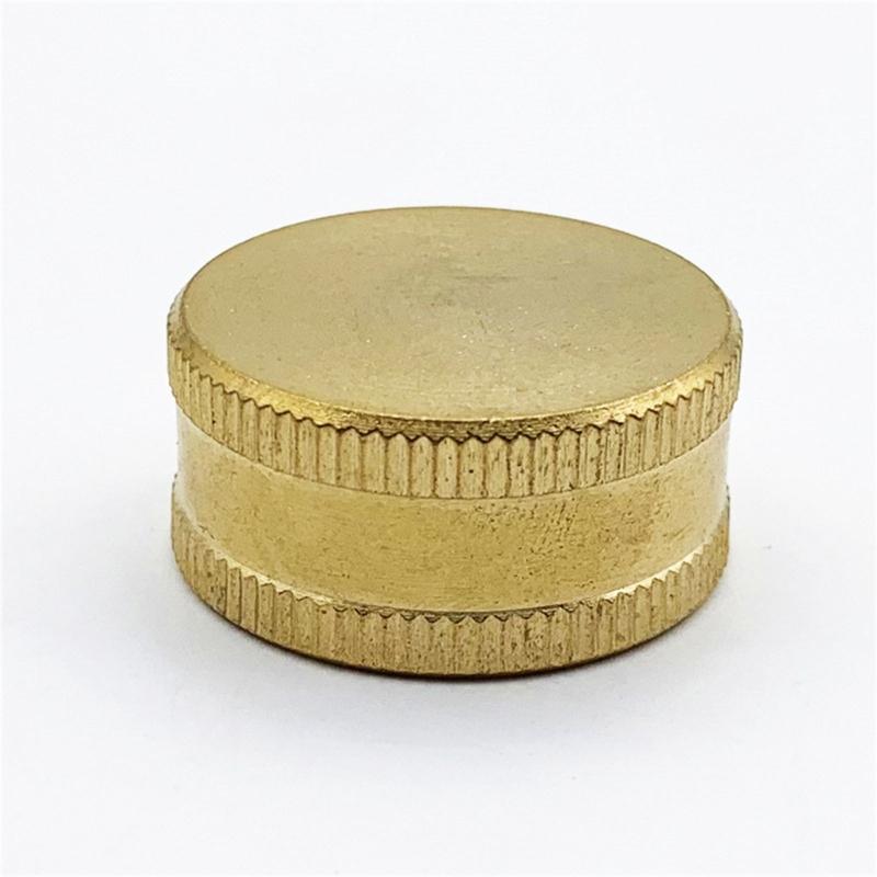 6pcs Leak Proof Brass Propane Bottle Caps Propane Cylinder Caps Secure Seals Brass Caps Campings Propane Accessories