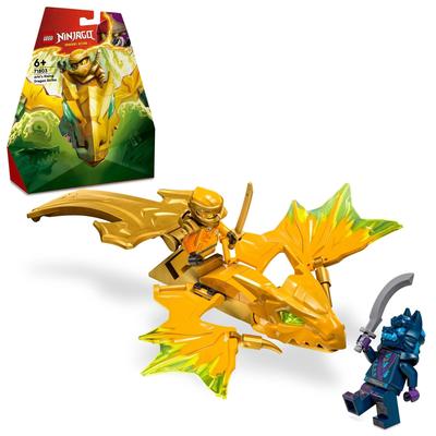 LEGO Ninjago Yükselen Ejderha Oyuncak Hediye Doğum Günü Bloğu Eğitici Noel Erkek Kız Çocuklar 6 Yaş 7 Yaş 8 Yaş 9 Yaş Savaş