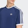 Adidas Originals Striped Logo Short Sleeve T-Shirt Men tops KE3536