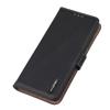 KHAZNEH For Motorola Moto G56 5G Case Genuine Cow Leather Flip Phone Cover