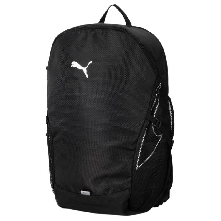 New PUMA Fabric Backpack Medium Size Unisex Black 090350-01