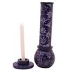 25.4 Cm Marble Blue Sunshine Soapstone Bottle Incense Stick Holder Agarbatti Stand Tea Light Burner Jaali Carving Incense Stick Holder for Home Decor