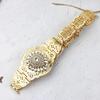 Gold Color Women Dress Belt Body Chain Crystal Bride Wedding Jewelry Adjustable Length Sunspicems