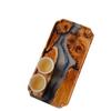 Creative Solid Wood Resin Tea Tray Handmade Solid Wood Splicing Pot Tray Dry Bubble Tray